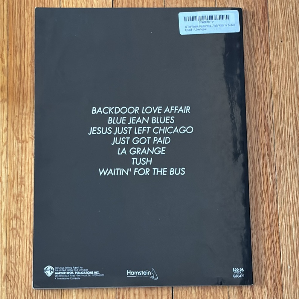 ZZ TOP VOLUME 1 GUITAR TAB  COMPLETE SOLOS CLASSIC VOCAL TUSH LOVE AFFAIR & MORE - Picture 2 of 6